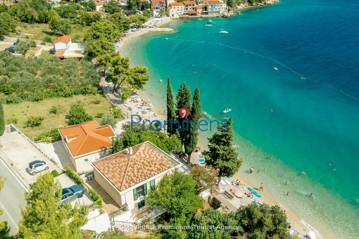 Strandhaus Podaca – 4 Schlafzimmer, 2 Familien, direkter Meereszugang, Makarska Riviera
