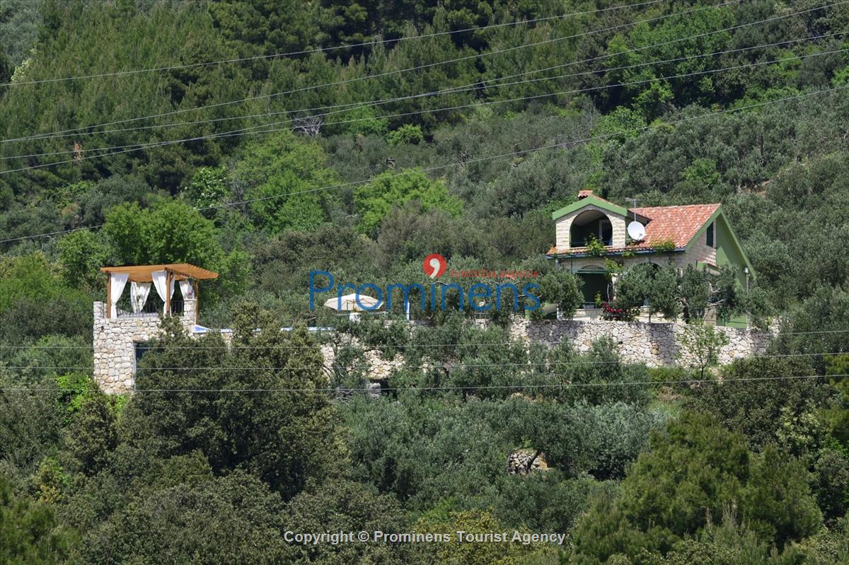 Bezaubernde Villa Mendula in Puharici mit beheiztem Infinity-Pool - Entspannter Urlaub oberhalb von Makarska, Kroatien