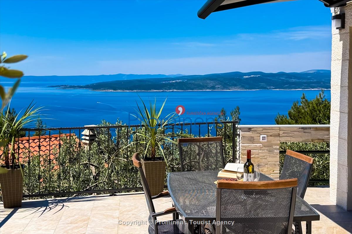 Ferienhaus Vista Mare – Pool, Meerblick, Baška Voda für 2 Personen
