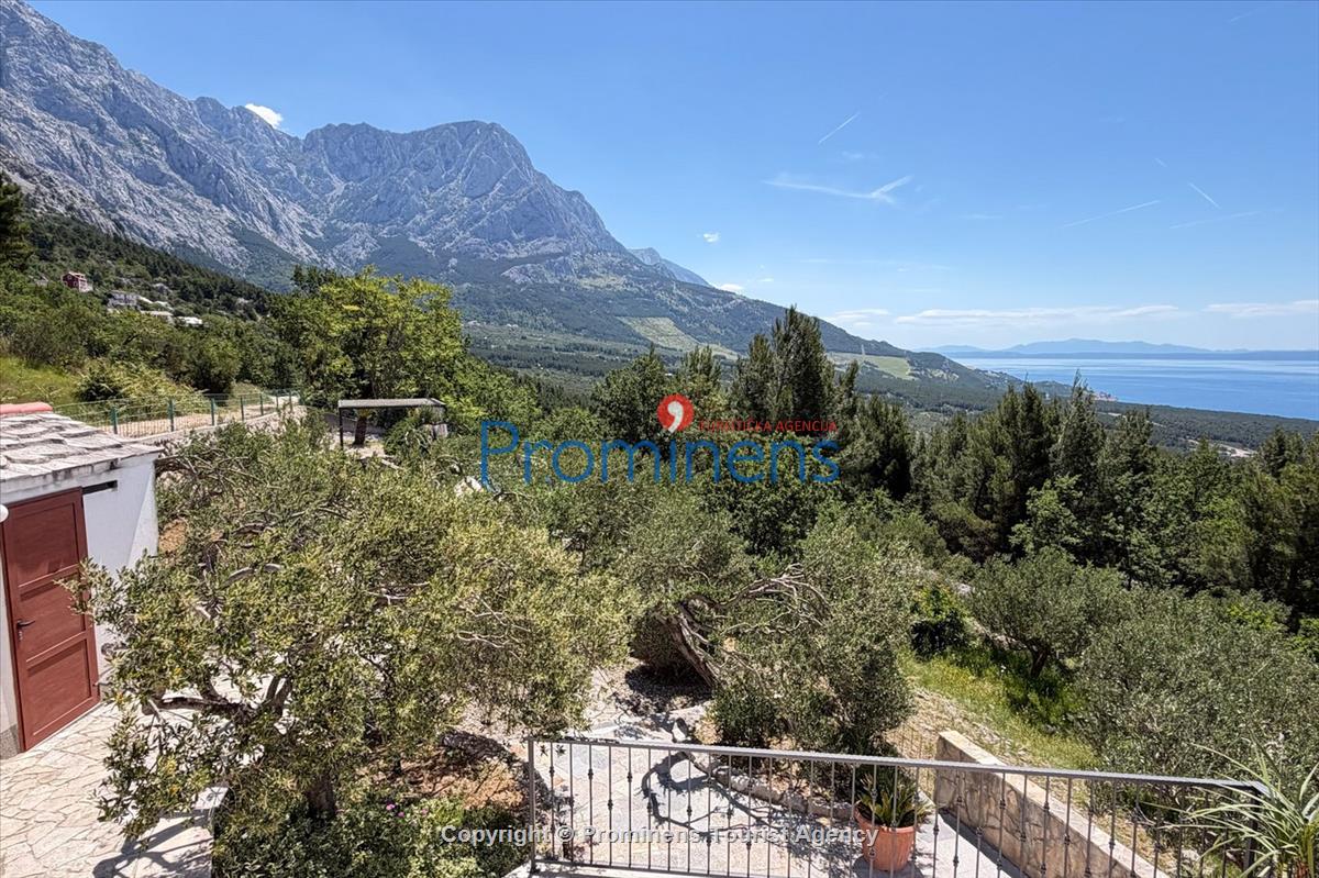 Ferienhaus Vista Mare – Pool, Meerblick, Baška Voda für 2 Personen