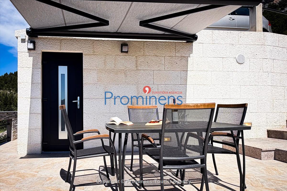 Ferienhaus Vista Mare – Pool, Meerblick, Baška Voda für 2 Personen