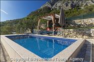 Ferienhaus mit Pool Vista Mare Baška Voda Kroatien