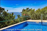 Ferienhaus Vista Mare – Pool, Meerblick, Baška Voda für 2 Personen