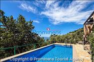 Ferienhaus Vista Mare – Pool, Meerblick, Baška Voda für 2 Personen