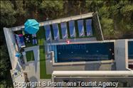 Villa Nera mit Pool in Makarska ruhige Lage drei Schlafzimmer Meerblick, Familienurlaub 