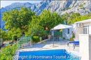 Ferienhaus Giran mit Pool und Meerblick in Bast, Makarska Riviera, Dalmatien - Kroatien Urlaub