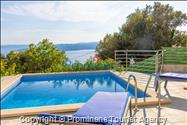 Ferienhaus Giran mit Pool und Meerblick in Bast, Makarska Riviera, Dalmatien - Kroatien Urlaub