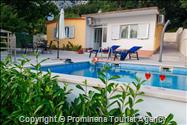 Ferienhaus Giran mit Pool und Meerblick in Bast  Makarska Riviera  Dalmatien;  Kroatien, Urlaub
