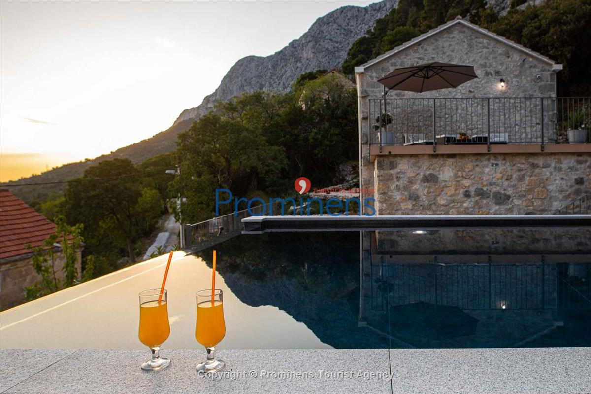 Ferienhaus Villa Paulina mit Pool an Makarska Riviera