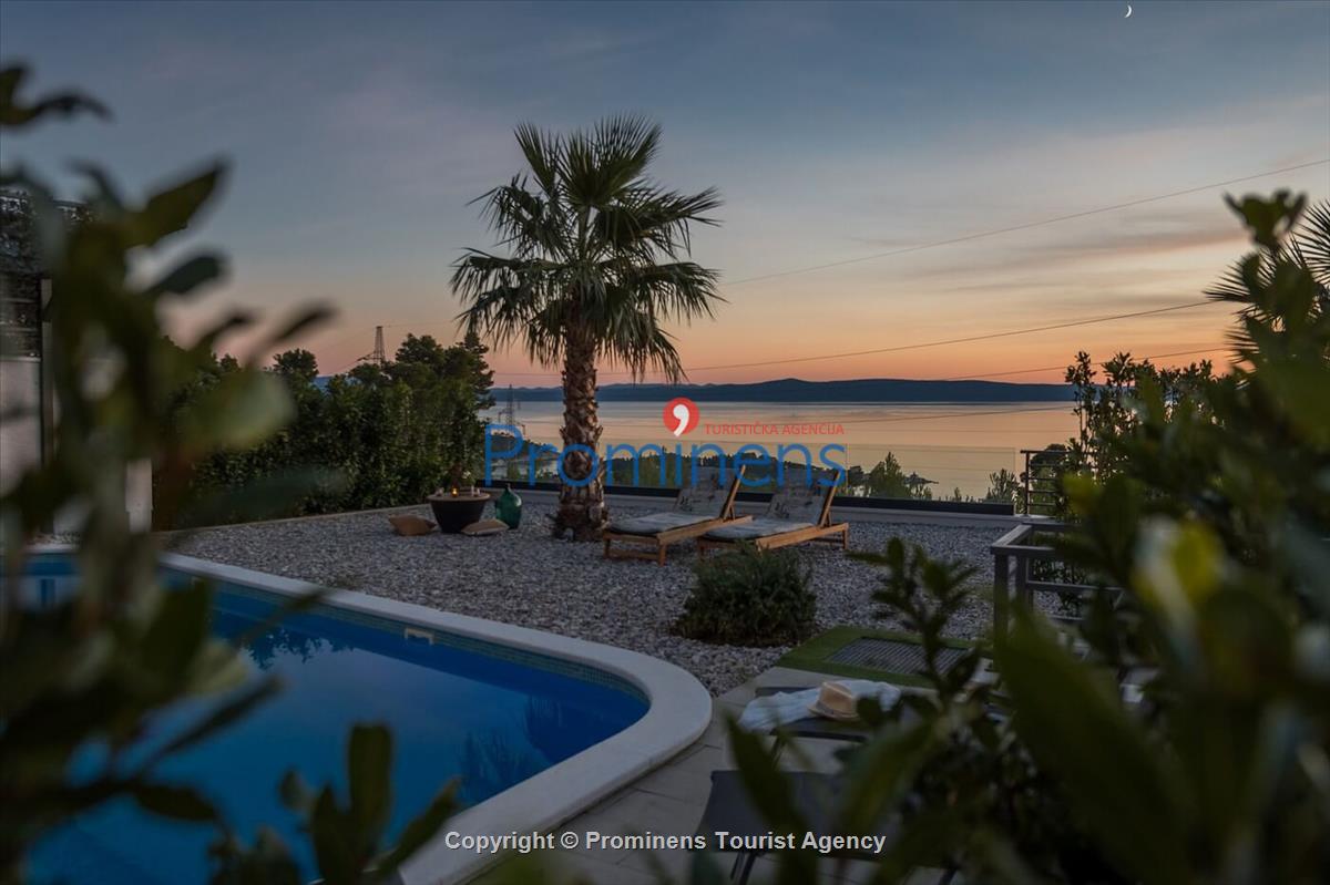 Ferienhaus Villa M mit Pool in Makarska mieten , Meerblick, Sauna & Fitnessraum,  Makarska Riviera Familienurlaub
