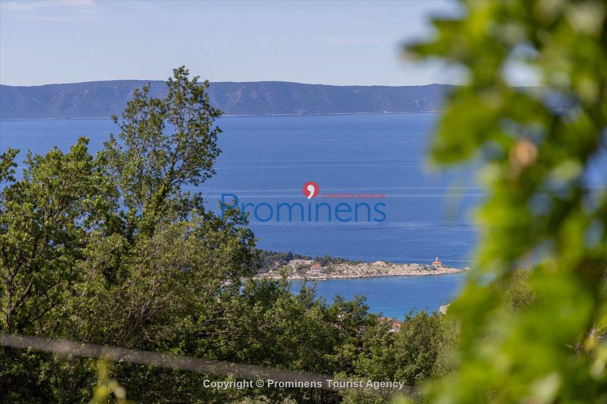 Alleinstehende Villa Kety mit Pool in Makarska, Atemberaubende Natur, Meerblick und beheizter Pool
